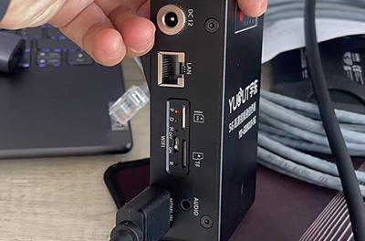 宁夏某公安局使用宇东5G单兵图传日常出勤执行任务